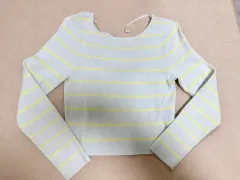 ザラ ストライプ ニット Tシャツ