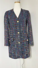 新品 ZARA ZARA(ザラ) ツイード ロング ジャケット