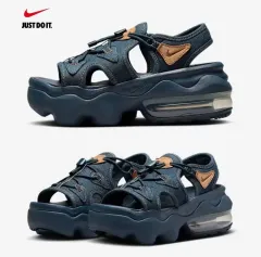 ナイキ 夏 レディース サンダル エアマックス ココ SE デニム ネイビー 230サイズ