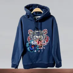 ケンゾー タイガー 刺繍 フード Tシャツ