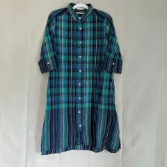 golden bear チェック柄ワンピース