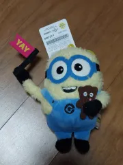 新品 ミニオンズ ボブ 人形 キーリング