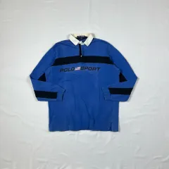 90s POLO SPORT (ポロスポーツ) spellout ピケTシャツ