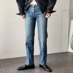 メンズ ウィービングマシン スリム ストレートフィット 10 富 デニム 3 カラー