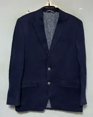 ラルフローレン メンズ リネンジャケット 秋冬 ダブルボタン カジュアル ネイビー L 100