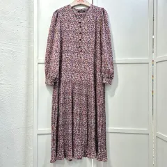 レピタ 小花柄 ロング ワンピース