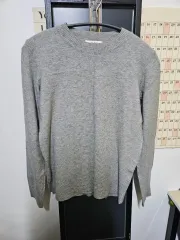 基本ニット二つまとめ グレー/ベージュ