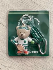 新品 / スターバックス サマー ジョイ ベアリスタ キーチェーン キーホルダー