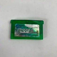 【中古品】 GAME BOY ADVANCE GBA ゲーム ボーイ アドバンス ソフト ポケットモンスター エメラルド 【023-260322-mh-14-fuz】