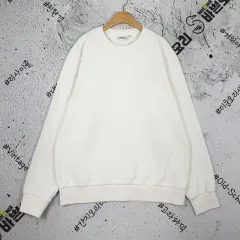 FILA フィラ レギュラーフィット 白ロゴ スウェットシャツ スウェット トレーナー クリーム 2200109