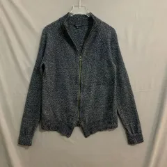 M セオリー ツーウェイ ジップアップ ジッパー ニット ジップアップ カーディガン