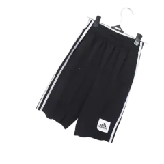 アディダス キッズ 140号 밴딩 ズボン ハーフパンツ