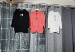 レーヨン フードジップアップ カーディガン3枚 まとめ/新品