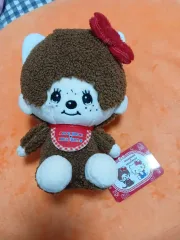 最後の新品モンチッチ ハローキティコラボ ぬいぐるみ