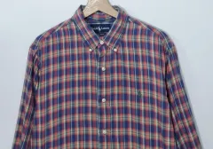 L （ 100 ） POLO RALPH LAUREN(ポロラルフローレン) オーバーサイズ チェック シャツ