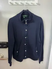 ラルフローレン 95 カーディガン ボタン ブルゾン