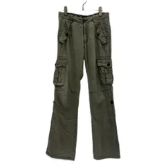 バーバリー ブラックレーベル カーゴパンツ カーキ メンズ 73 コットン