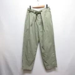 ジョンブル JOHNBULL ラップ チノ トラウザー パンツ M 薄カーキ グリーン ZP153 日本製