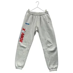 #FR2×X-LARGE(エフアールツー×エクストララージ) W-name Logo Sweatpants 裏起毛 スウェット パンツ FRP182 M ライトグレー