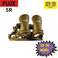【ムラスポ公式】FLUX　フラックス　SR（ブラウン）　25-26　NEW　メンズ　バインディング　スノーボードのサムネイル