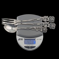Towle sterling シルバーフォーク 3本爪 装飾ハンドル Towle sterling シルバーフォーク 3本爪 装飾ハンドル - メルカリ