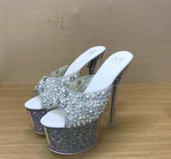 サマースタイルアワード 規定ヒール 大会用 クリアサンダル 23.5cm SSA