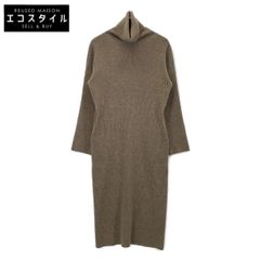 Deuxieme Classe ドゥーズィエムクラス 20-040-500-7010 ﾌﾞﾗｳﾝ ｳｰﾙ ﾀｰﾄﾙﾈｯｸ ﾛﾝｸﾞｽﾘｰﾌﾞﾘﾌﾞﾆｯﾄﾜﾝﾋﾟｰｽ 表記無し