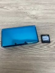 ÷2 【通電動作確認済み】 【初期化済み】 Nintendo3DS 本体 ポケットモンスターソウルシルバー 【ゲーム機本体】 【1】