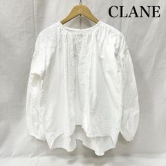 シャツ/ブラウス(長袖/七分) CLANE VOLUME PUFF SMOCK TOPS WHITE 大人気！【CLANE】VOLUME PUFF SMOCK TOPS ホワイト - メルカリ