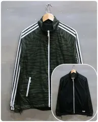 100 adidas(アディダス) オリジナル カモフラ リバーシブル トラックトップス ウインドブレーカー （ 30 %セール)