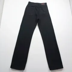 LEVI'S(リーバイス) デニム サイズ 24 ブラックデニム ストレート ヴィンテージ レディース デニムパンツ A5024