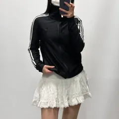 アディダス ブラック ロゴ トラックジャージ ジャージ ブラック M 032205