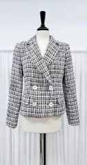 ZARA(ザラ) ツイードジャケット チェック柄ジャケット