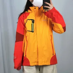 Columbia(コロンビア) オムニテック 黄色 オレンジ ウィンドブレーカー ジャケット 90 250318