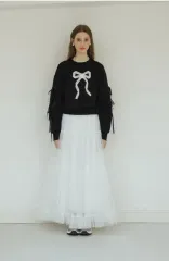 スエード・デュ・フェアリー メッシュチュールスカート S
