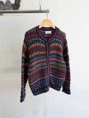 BENETTON カーディガン ( Made in Italy )