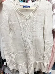 バーバリー ブルーレーベル ベージュ ニット ワンピース