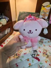 国産純正 Sanrio(サンリオ) さくら ポムポムプリン 人形 キーリング