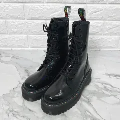 230 UK4 DR. MARTENS ドクターマーチン ジェイドン ハイ レインボー レディース ブーツ