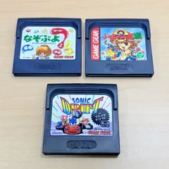ゲームギアソフト3本セット