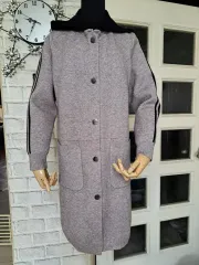 Harry Ann ニット フード付きカーディガン