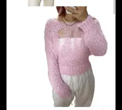 Y2k ダメージ 夏 ニット