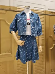 egoist デニム ジャケット+スカート 55 セットアップ