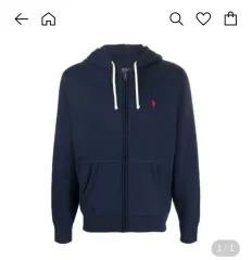 ポロ ジップアップパーカー フード付き 販売しています