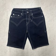 True Religion Baggy Shorts黒 31 - メルカリ