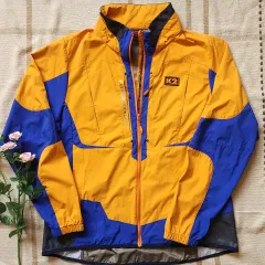 スミスヴィンテージ K2 ケーツー ウィンドストッパー ウィンドブレーカー ジャケット 登山ウェア イェロー 110