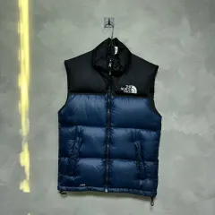 THE NORTH FACE ザノースフェイス ヌプシ 700 グースダウン ダウン ベスト ネイビー 2