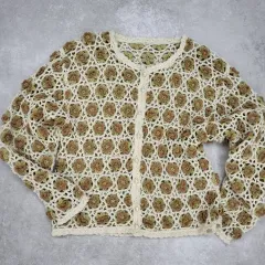 ヴィンテージ カーディガン 夏 秋