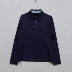 状態良好 PUMA レディース 100 カラTシャツ 2021 春 秋 PURPLE 70840