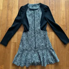 フロントジッパー ワンピース